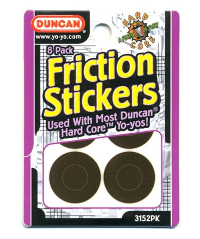 Duncan Friction Stickers